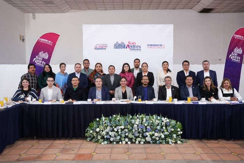 Fortalece San Andrés Cholula la colaboración con el sector empresarial