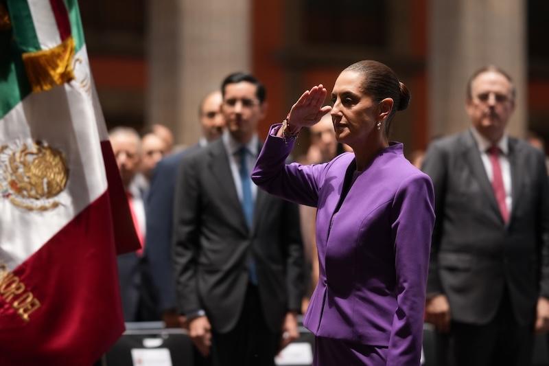 “Vamos mejor y tenemos rumbo”, sentenciaSheinbaum&nbsp;