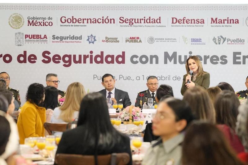 Consolida Puebla alianza con mujeres empresarias para reforzar la seguridad y bienestar