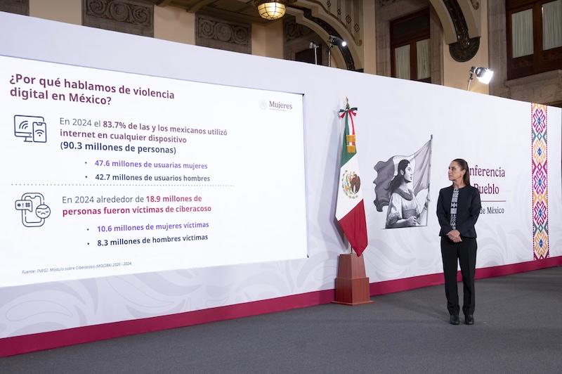 Gobierno federal firma acuerdo con plataformas digitales para combatir la violencia contra mujeres