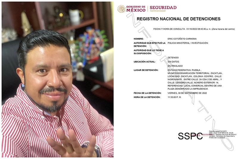 Eric Cotoñeto, de la gloria al infierno
