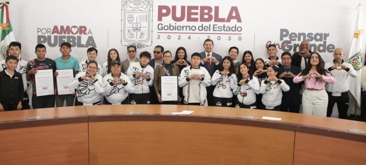 Con deporte se promueve el desarrollo integral; gobierno estatal ratifica su compromiso con atletas