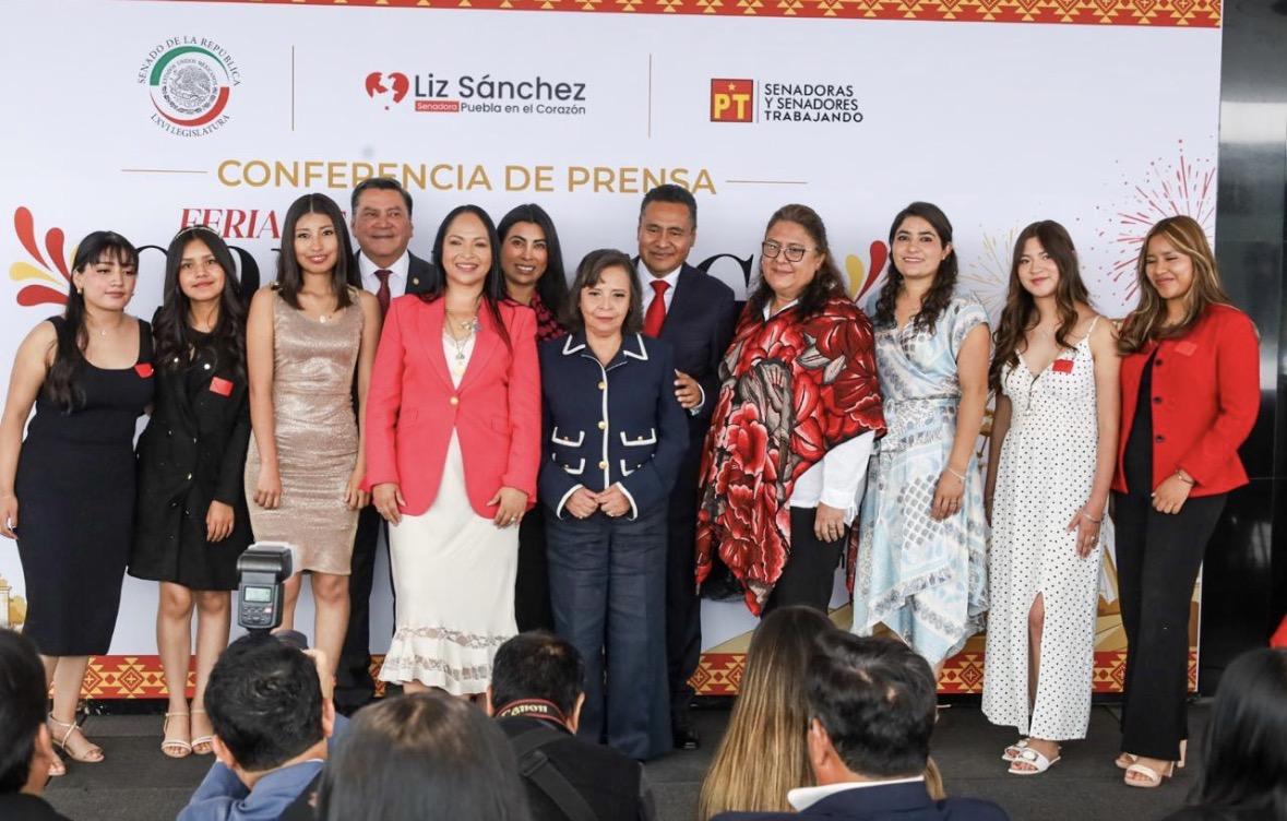 Junto a la senadora Liz Sánchez, Armando Aguirre presenta la Feria de Coronango 2026, tradición, cultura y desarrollo