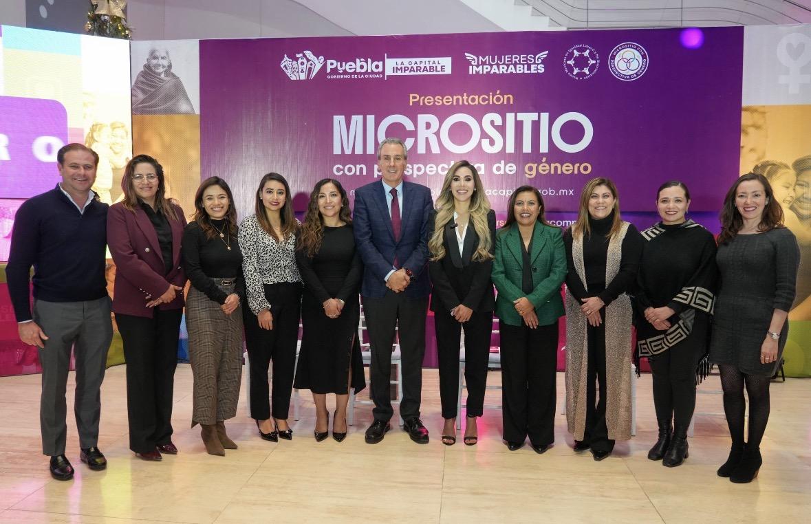 Presenta Pepe Chedraui micrositio para fortalecer la Perspectiva de Género en Puebla