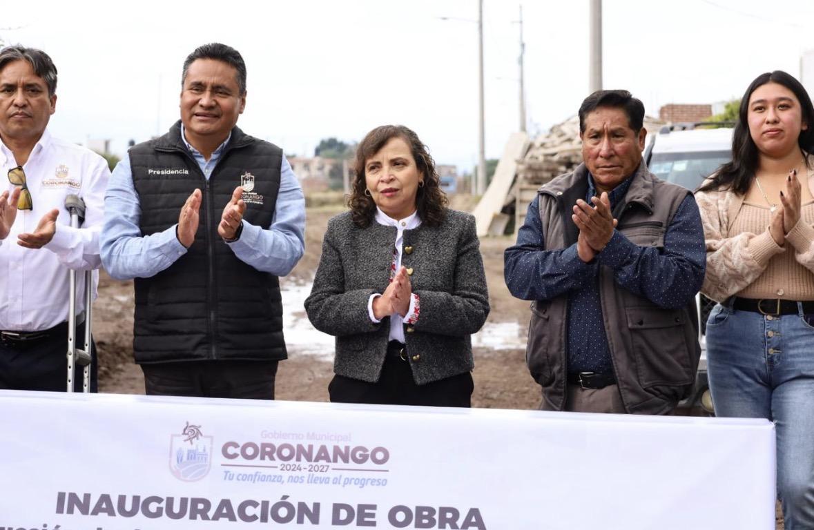 Con inversión de 3.9 mdp, Armando Aguirre entrega construcción de drenaje sanitario