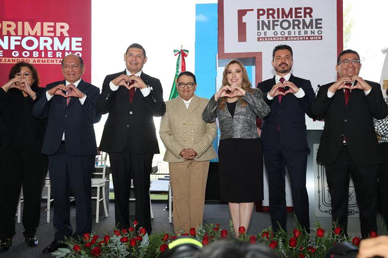 Presidenta Sheinbaum tiene un genuino cariño por Puebla; trabajamos en coordinación permanente: Segob