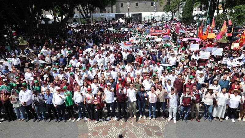 Puebla respalda con firmeza a la presidenta Claudia Sheinbaum a dos años del triunfo
