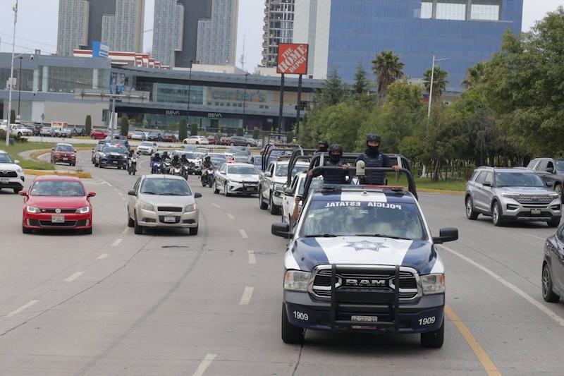 Coordinación entre fuerzas de seguridad fortalece vigilancia y prevención en la Vía Atlixcáyotl