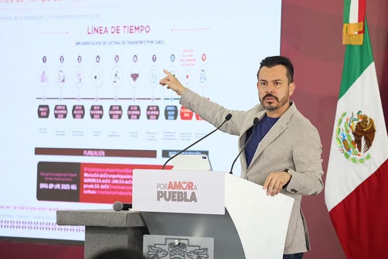 Cablebús no es una ocurrencia, responde García Parra a críticas